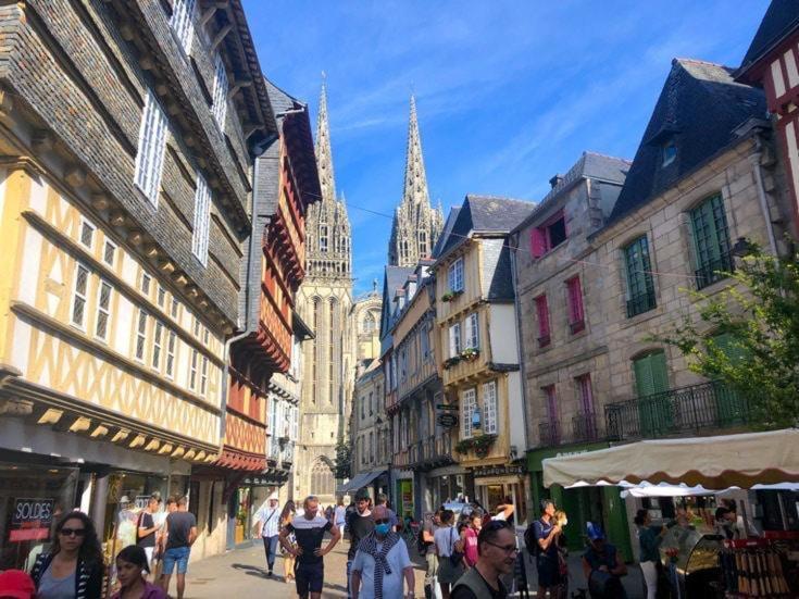Appartement Luxe Quimper Exterior foto
